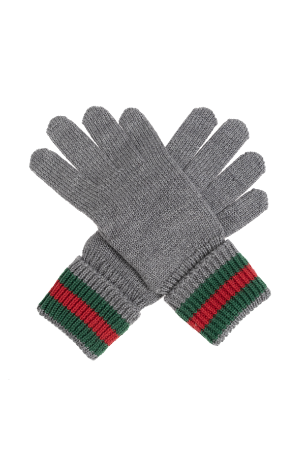 Gucci Kids Wool gloves