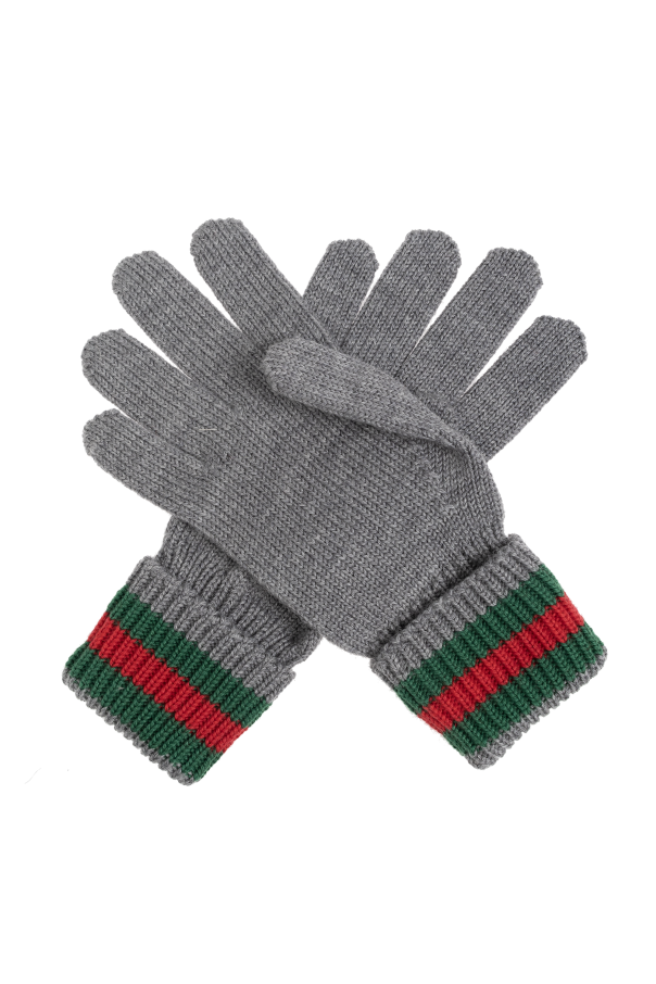 Gucci Kids Wool gloves