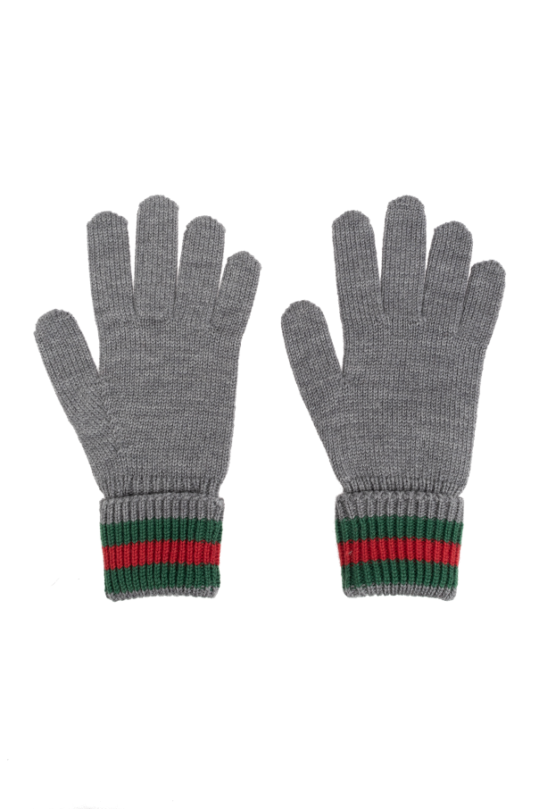 Gucci Kids Wool gloves