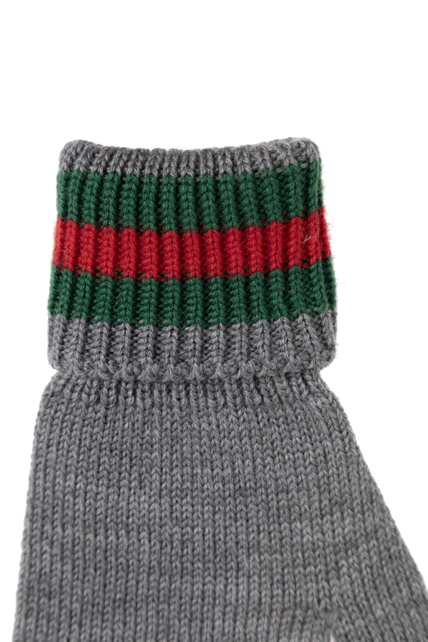 Gucci Kids Wool gloves