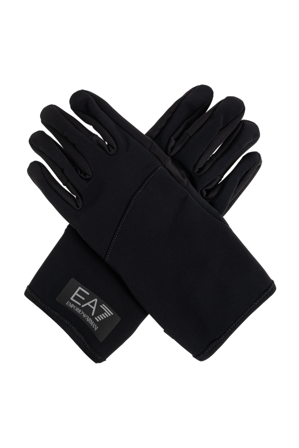 EA7 Emporio Armani Gloves with logo