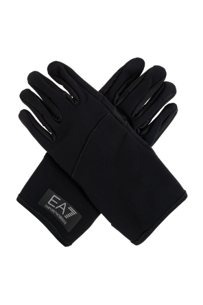 Gloves with logo