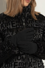 EA7 Emporio Armani BLACK Gloves with logo