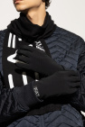 EA7 Emporio Armani BLACK Gloves with logo