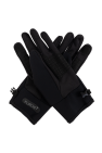 EA7 Emporio Armani BLACK Gloves with logo