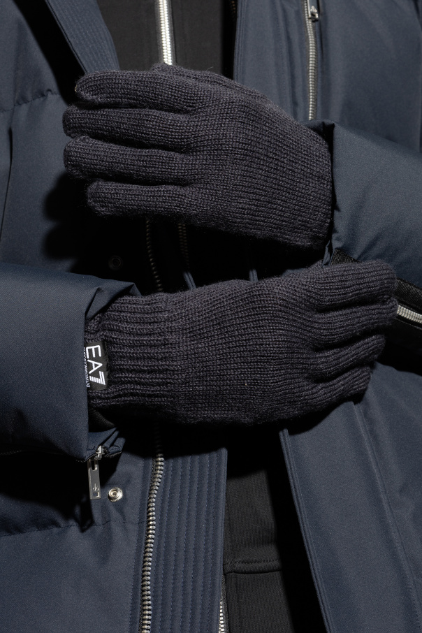 EA7 Emporio Armani Gloves with logo