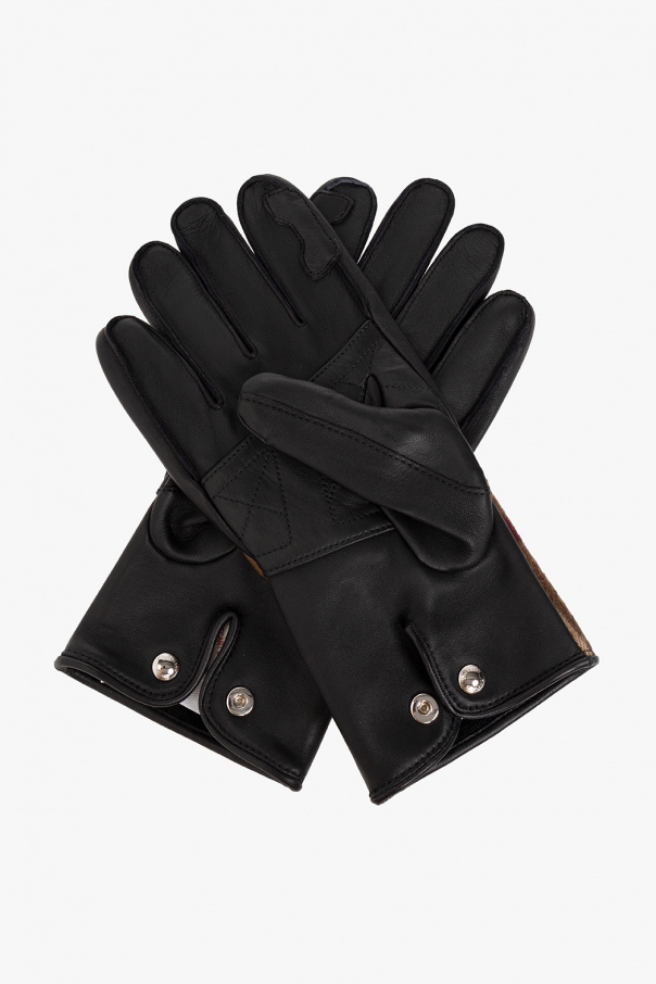 burberry print ‘Gabriel’ gloves