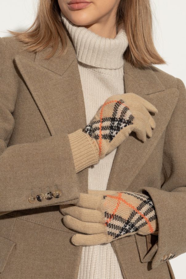 Burberry Kaszmirowe rękawice