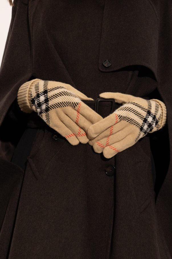 Burberry Guantes de cachemira