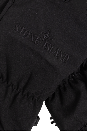 Stone Island Gloves with logo