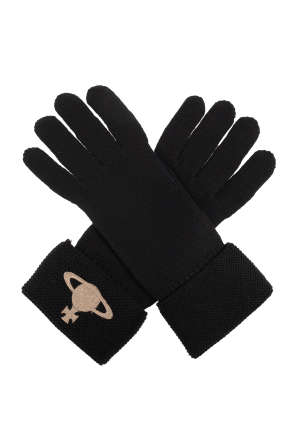 Gloves with logo