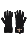 Vivienne Westwood BLACK Gloves with logo