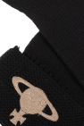 Vivienne Westwood BLACK Gloves with logo