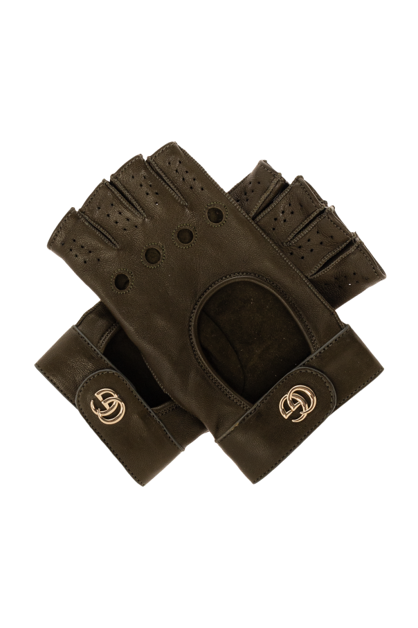 Gucci Guantes de cuero