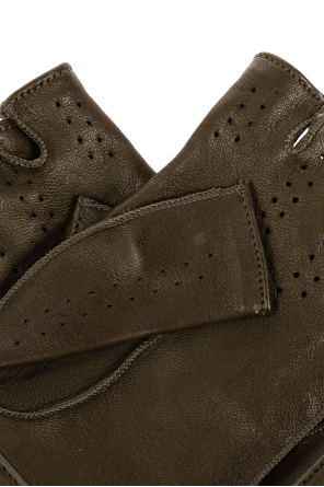 Gucci Guantes de cuero