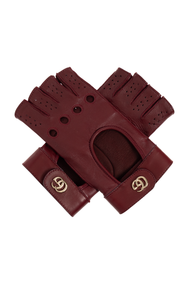 Gucci Guantes de cuero