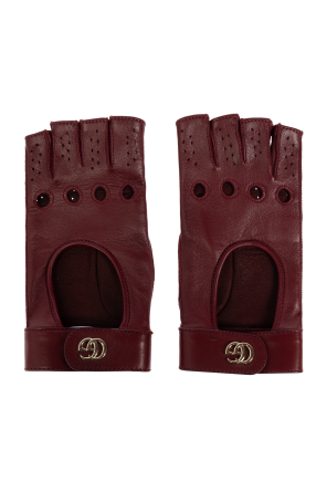 Gucci Guantes de cuero