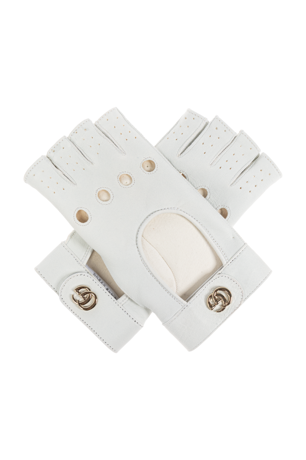 Leather gloves od Gucci