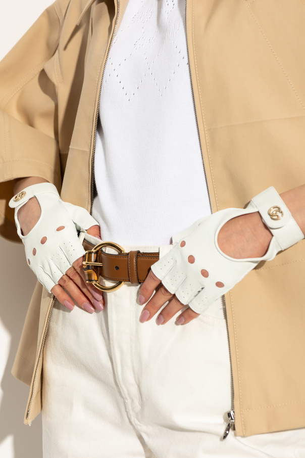 Gucci Lederhandschuhe
