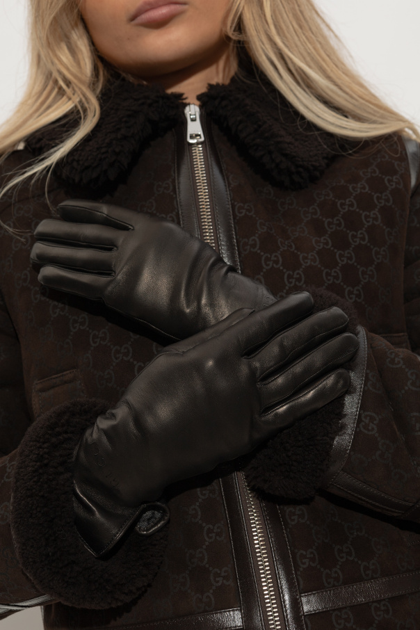 Gucci Leather gloves
