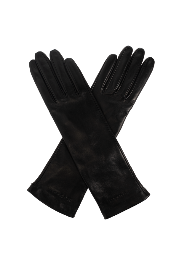 Leather gloves od Alexander McQueen