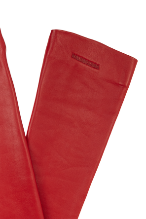 Balenciaga Дълги кожени ръкавици