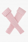 Ganni PINK Fingerless gloves