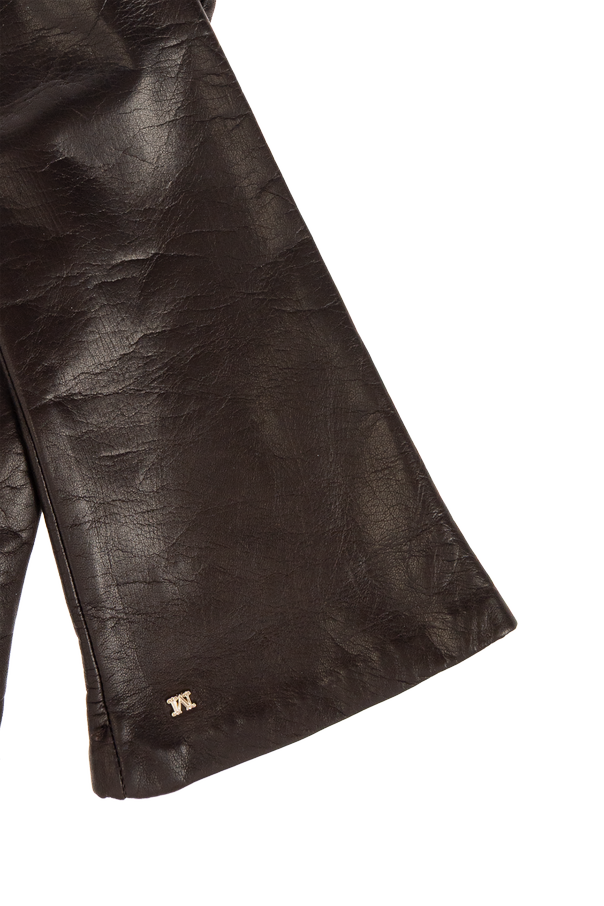 Max Mara ‘Afidee’ leather gloves