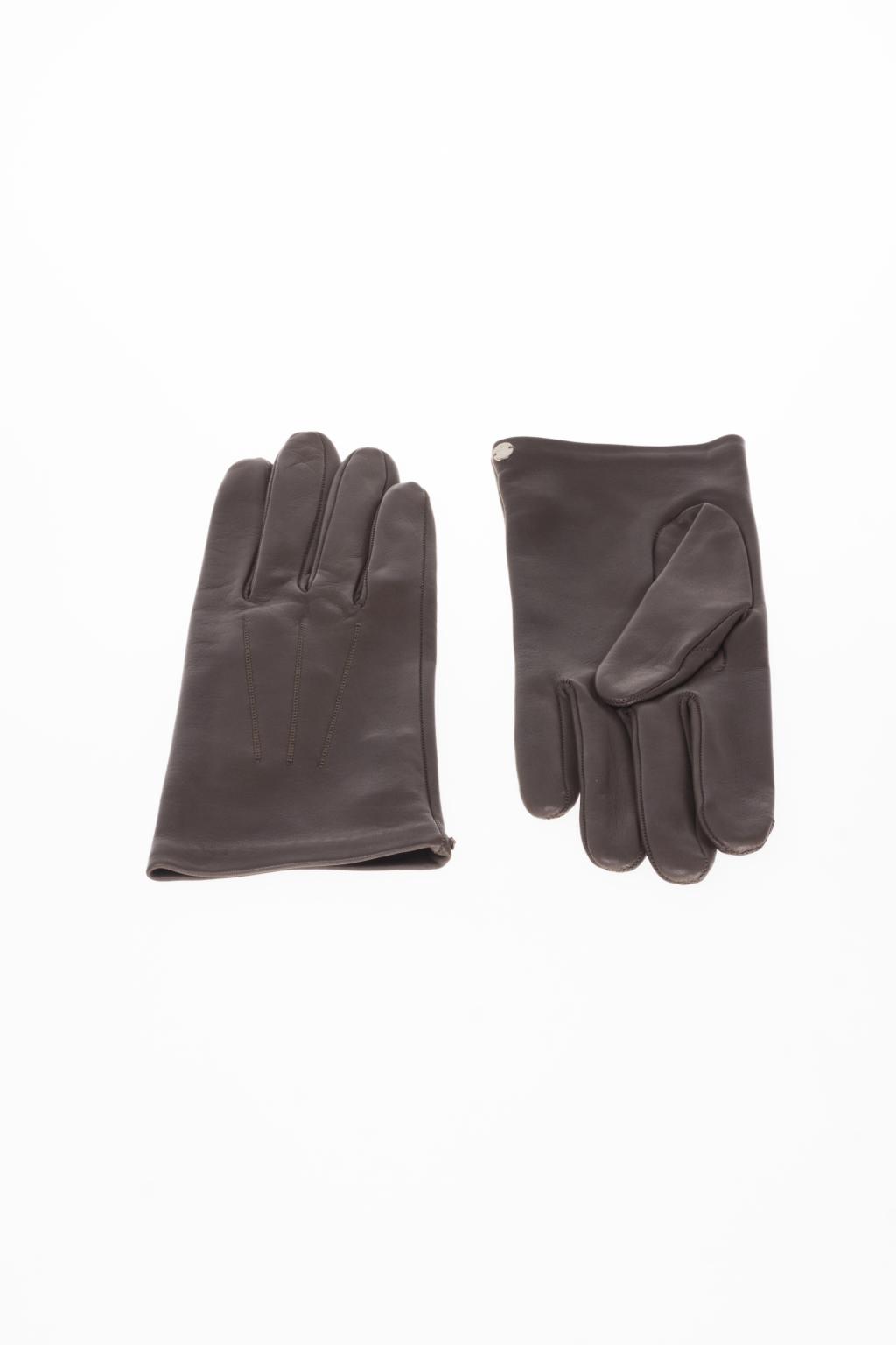 Green Leather Gloves Lanvin - Vitkac Spain