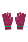 Bobo Choses PINK Gloves with logo