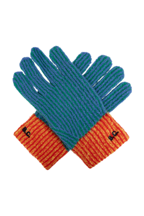 Gloves with logo