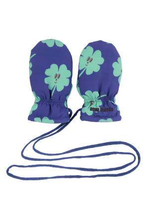 Guantes forrados con estampado