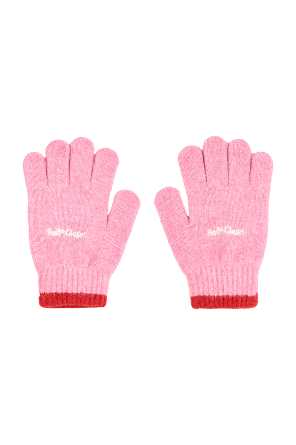 Gloves with embroidered logo od Bobo Choses