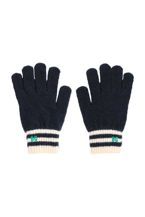 Gloves with embroidered logo od Bobo Choses