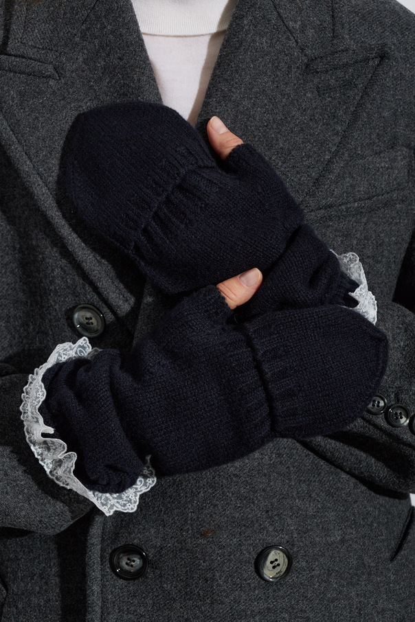 Ganni Wool mittens