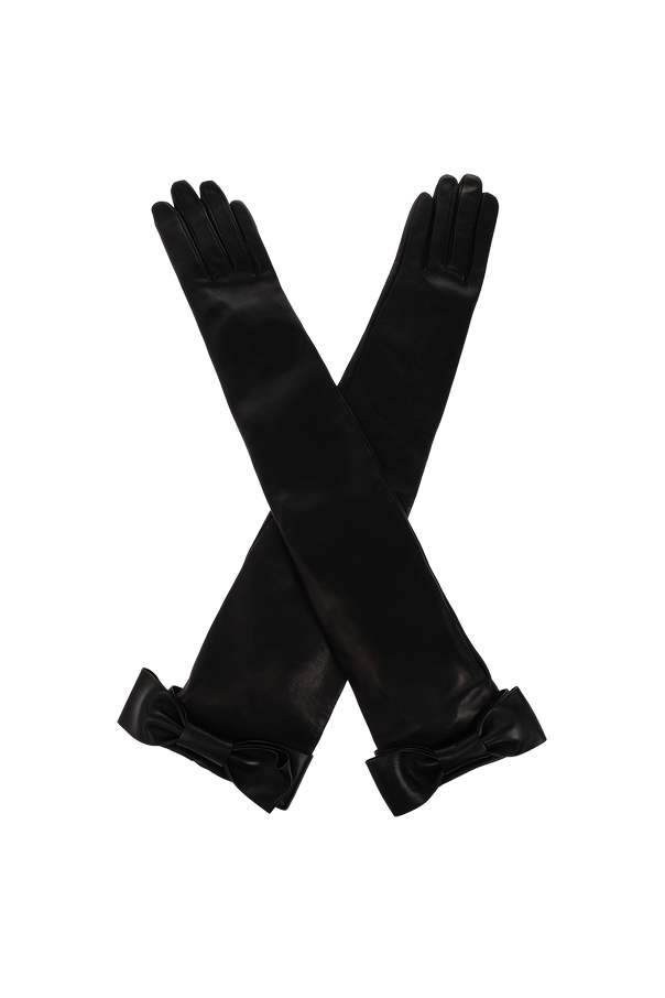 Long leather gloves od Givenchy
