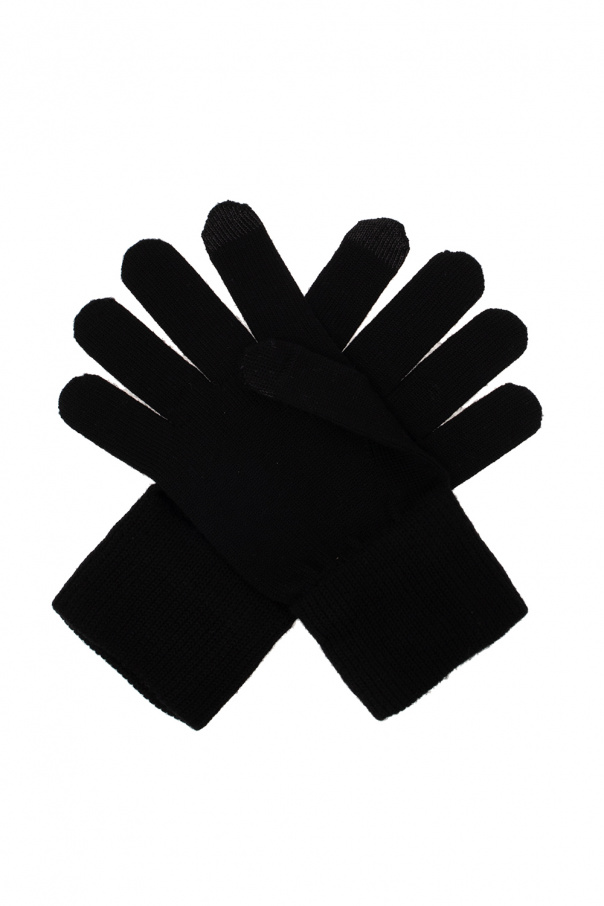givenchy biker Wool gloves