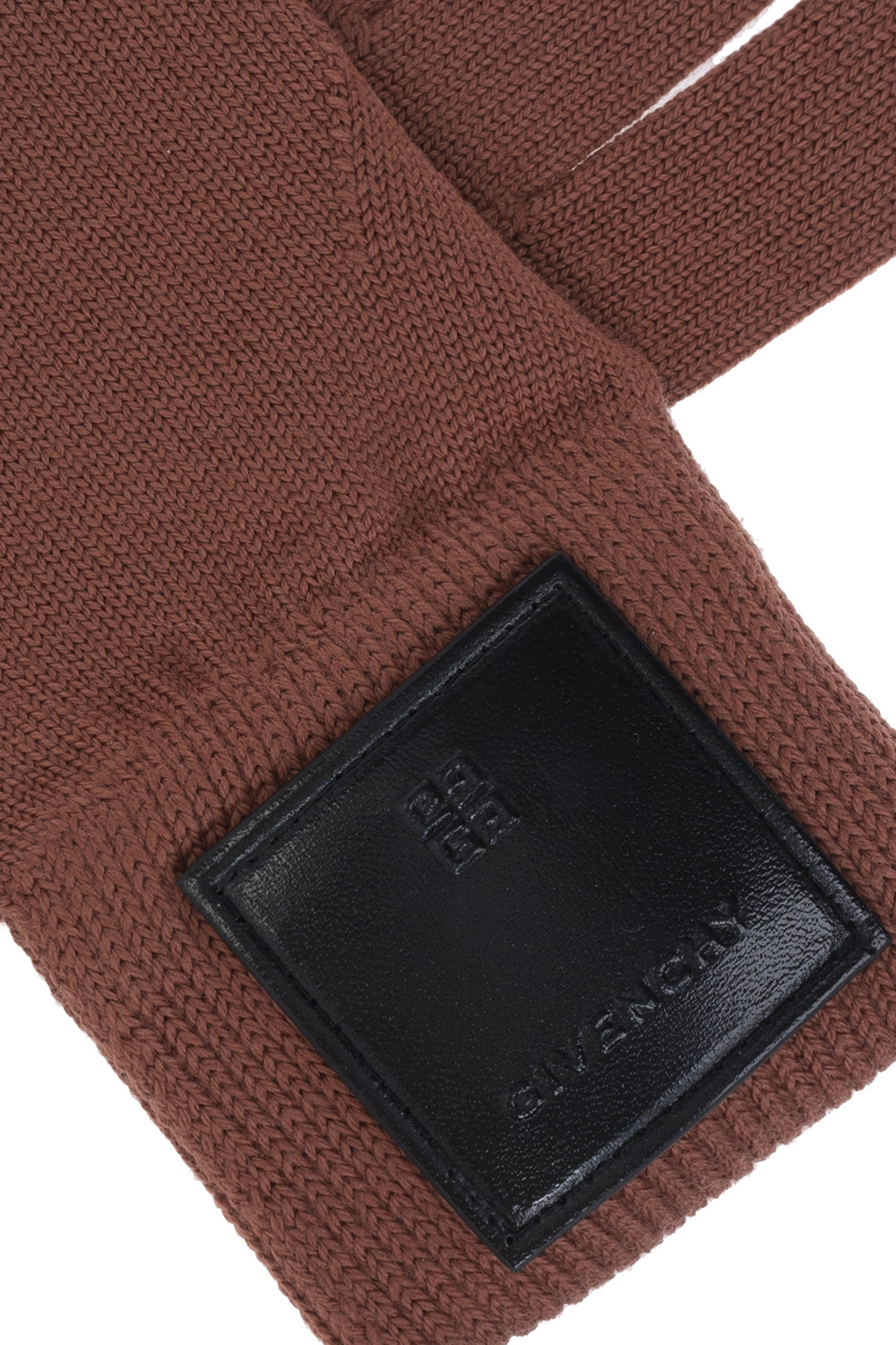 givenchy lock Wool gloves