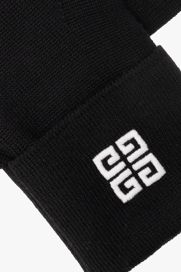givenchy Regular-Fit Gloves with logo