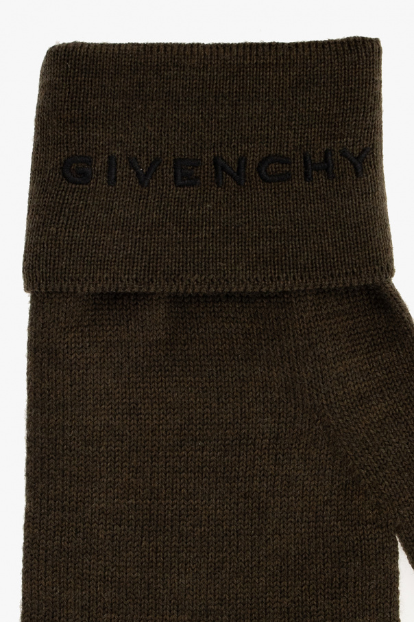 Givenchy Gloves with logo