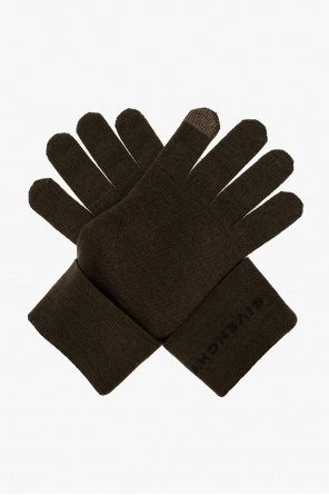 Gloves with logo od Givenchy