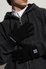 Givenchy BLACK Gloves with logo