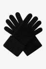 Givenchy BLACK Gloves with logo