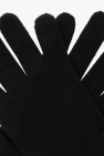 Givenchy BLACK Gloves with logo