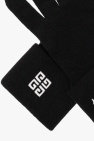 Givenchy BLACK Gloves with logo