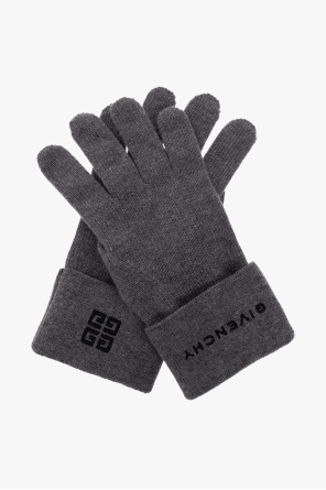 Gloves with logo od Givenchy