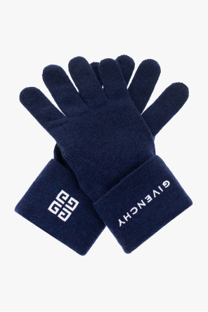 Gloves with logo od Givenchy