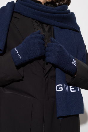 Gloves with logo od Givenchy