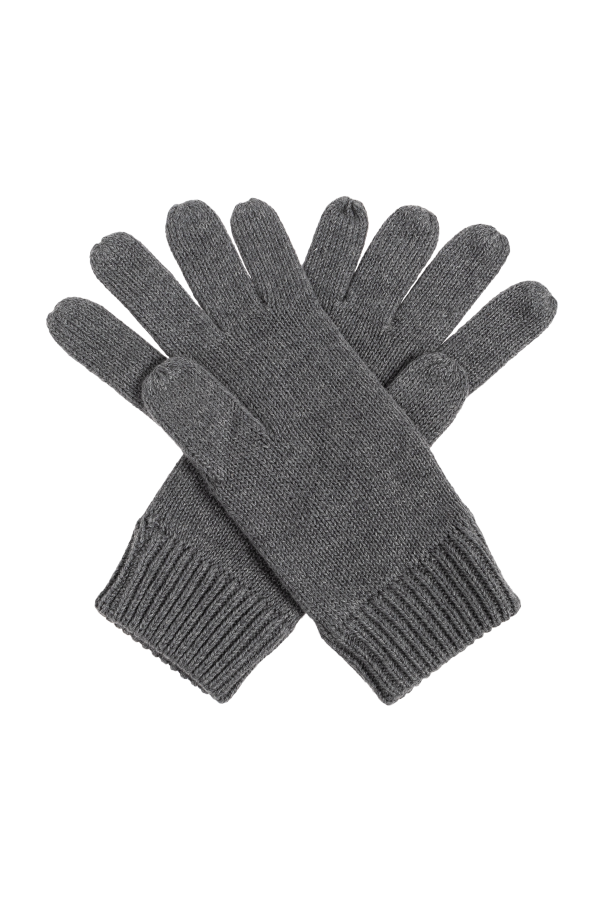 Chloé Kids Gloves with wool trim