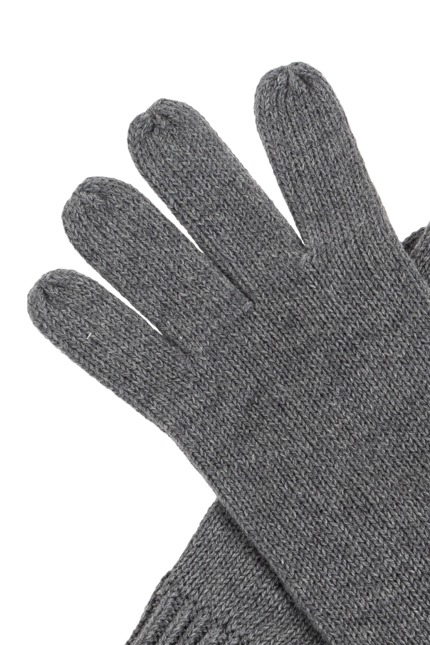 Chloé Kids Gloves with wool trim